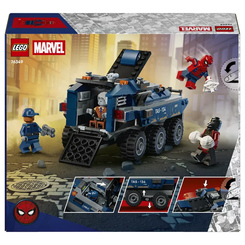 LEGO Marvel 76349 Spider-Man Prison Transport Chase (367 pezzi)