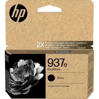 HP 937e EvoMore Black cartuccia originale (4S6W9NE, 53 ml, High Yield)