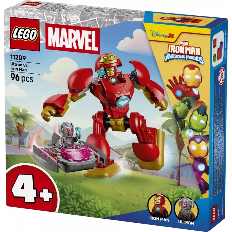 LEGO Marvel 11209 Ultron vs. Iron Man (96 pezzi)