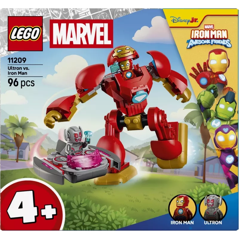 LEGO Marvel 11209 Ultron vs. Iron Man (96 pezzi)