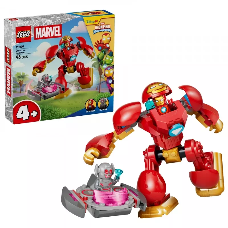LEGO Marvel 11209 Ultron vs. Iron Man (96 pezzi)