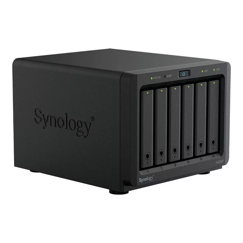 Synology FlashStation FS200T NAS Server All-Flash 6 vani Intel Celeron J4125 4GB DDR4