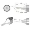 iFixit FixHub Punta di saldatura a coltello 1,4mm IF145-842-1 argento