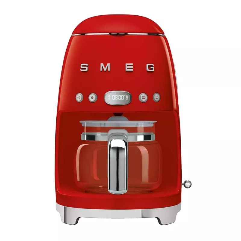 Smeg DCF02RDEU Macchina per caffè filtro 50's Style 10 tazze 1,4 l rosso