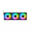 Thermaltake CT120 EX INFINITY ARGB Sync confezione da 3 ventole 120mm nero