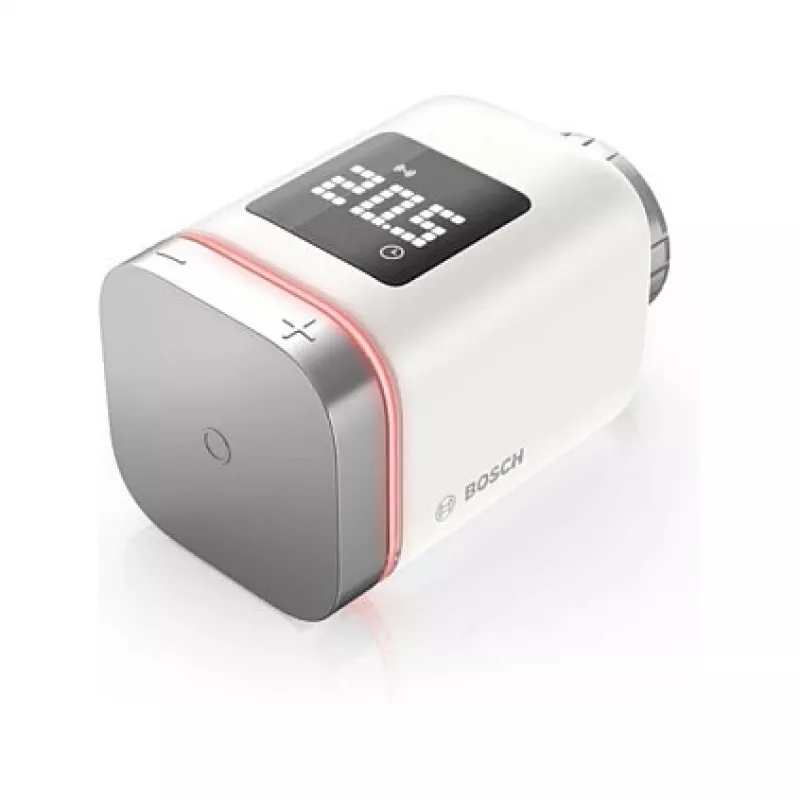 Bosch Smart Home Smart Radiator Thermostat II, 1 confezione, bianco, 8750002330