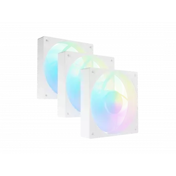 Fury SAI S12 ARGB PWM White 3-Pack Set ventole