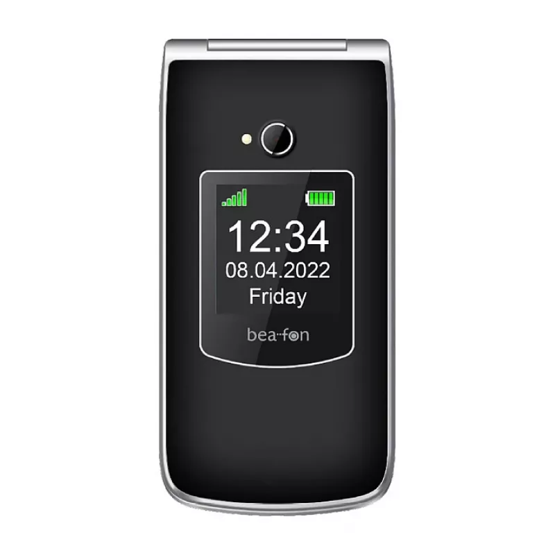 Bea-fon Silver Line SL605 feature phone Dual-SIM nero argento