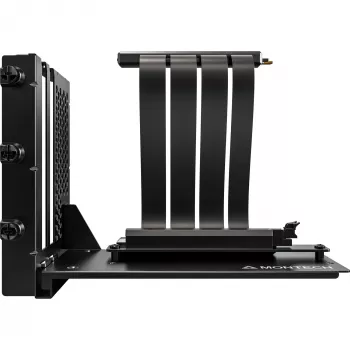 MONTECH kit di montaggio verticale GPU cavo riser PCIe 4.0 nero 20cm