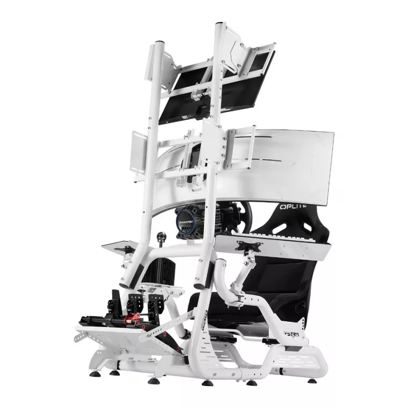OPLITE supporto monitor S8 On Top Single bianco Retail