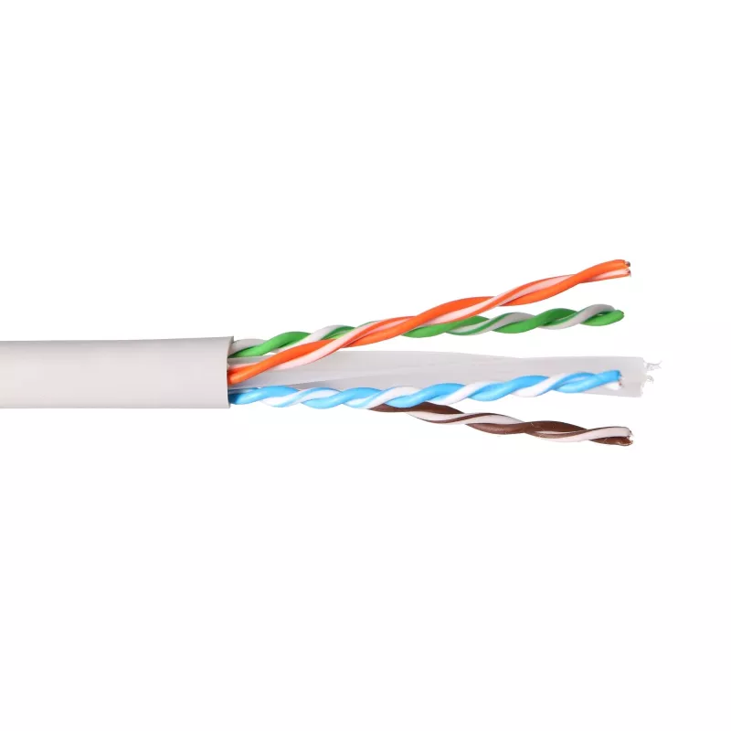 EXTRALINK cavo twisted pair CAT6A UTP (U/UTP) indoor 50m grigio