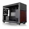 Thermaltake TR200 WS case Super Mini Tower, nero/legno, vetro temperato