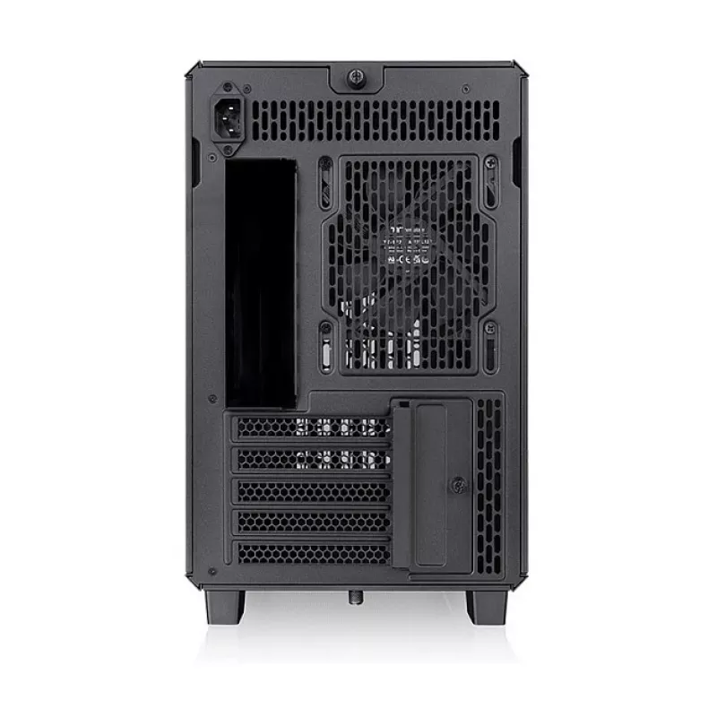 Thermaltake TR200 WS case Super Mini Tower, nero/legno, vetro temperato