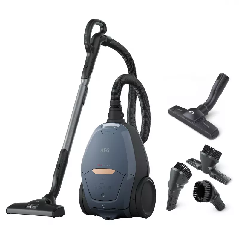 AEG VX82-1-5DB aspirapolvere con sacchetto 600W Denim Blue