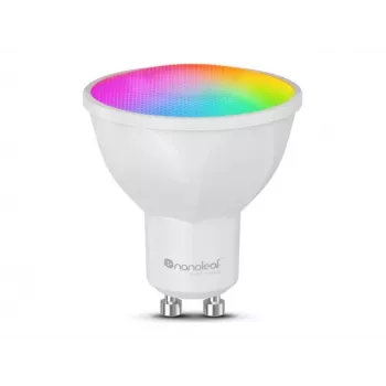 Nanoleaf Essentials Matter lampadina smart GU10 5W RGBW WiFi Bluetooth Thread
