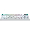 Logitech G316 X 98 tastiera da gaming cablata - bianca - US International - tattile