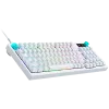 Logitech G316 X 98 tastiera da gaming cablata - bianca - US International - tattile