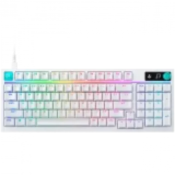 Logitech G316 X 98 tastiera da gaming cablata - bianca - US International - tattile