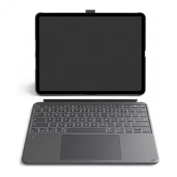 Inateck tastiera iPad 13 compatibile QWERTZ grigia