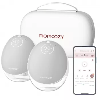 Momcozy M9 doppio tiralatte elettrico portatile grigio 150ml