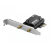 MSI Herald BE6500 scheda di rete WiFi 7 PCIe