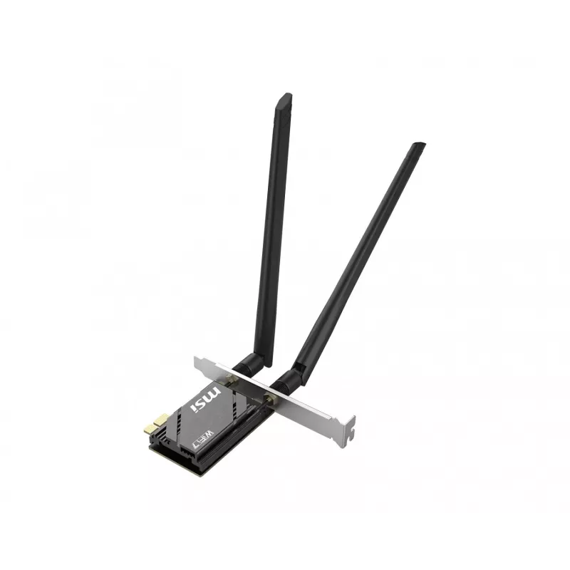 MSI Herald BE6500 scheda di rete WiFi 7 PCIe