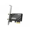 MSI Herald BE6500 scheda di rete WiFi 7 PCIe