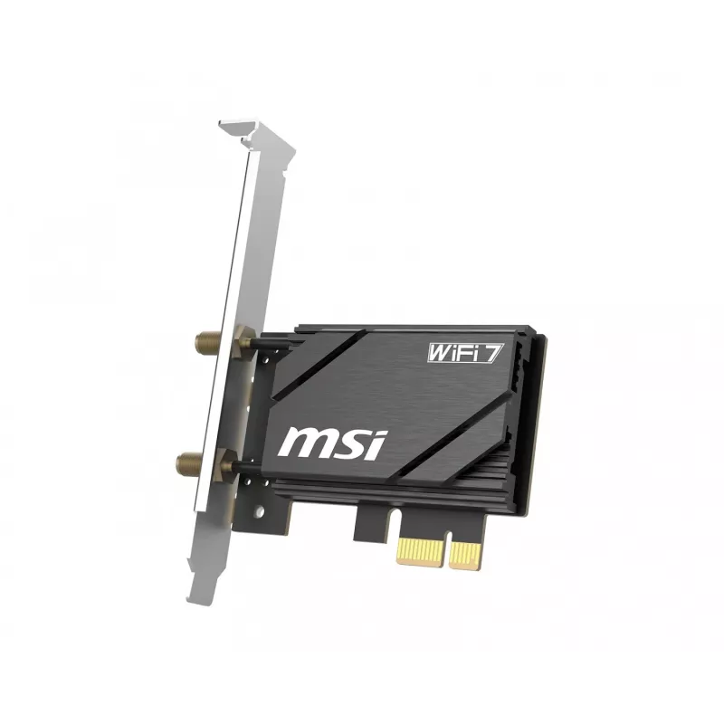MSI Herald BE6500 scheda di rete WiFi 7 PCIe