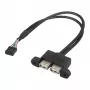 ASRock DeskMini cavo adattatore interno 2x USB 2.0 (5RB000010020)