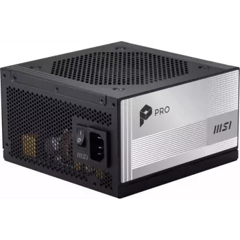MSI PRO A850PL PCIE5 alimentatore 850W 80 PLUS Platinum ATX 3.0 completamente modulare