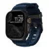 Cinturino NOMAD Rocky Point per Apple Watch 46mm/49mm blu navy/nero