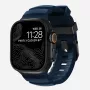 Cinturino NOMAD Rocky Point per Apple Watch 46mm/49mm blu navy/nero