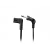 LANBERG Cavo di alimentazione CEE 7/16 a IEC 320 C7 3m angolato VDE nero