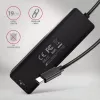 AXAGON HUE-C2C Hub da viaggio USB-C 5 Gbps, 2x USB-A + 2x USB-C, USB-C Power IN, cavo da 19 cm