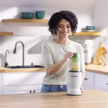 Nutribullet NBT1006MW Turbo Personal Blender 1000W bianco opaco