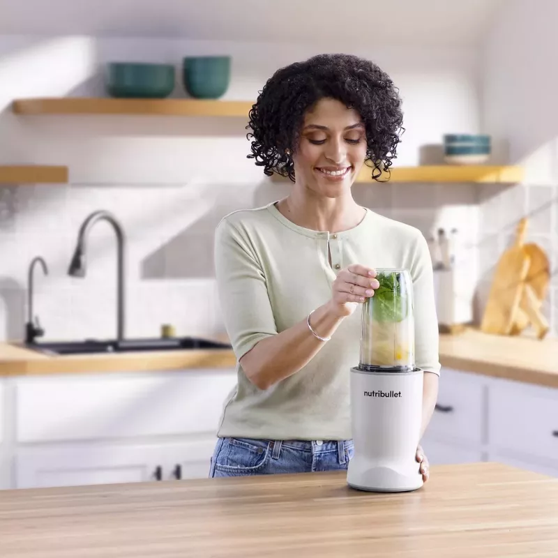 Nutribullet NBT1006MW Turbo Personal Blender 1000W bianco opaco