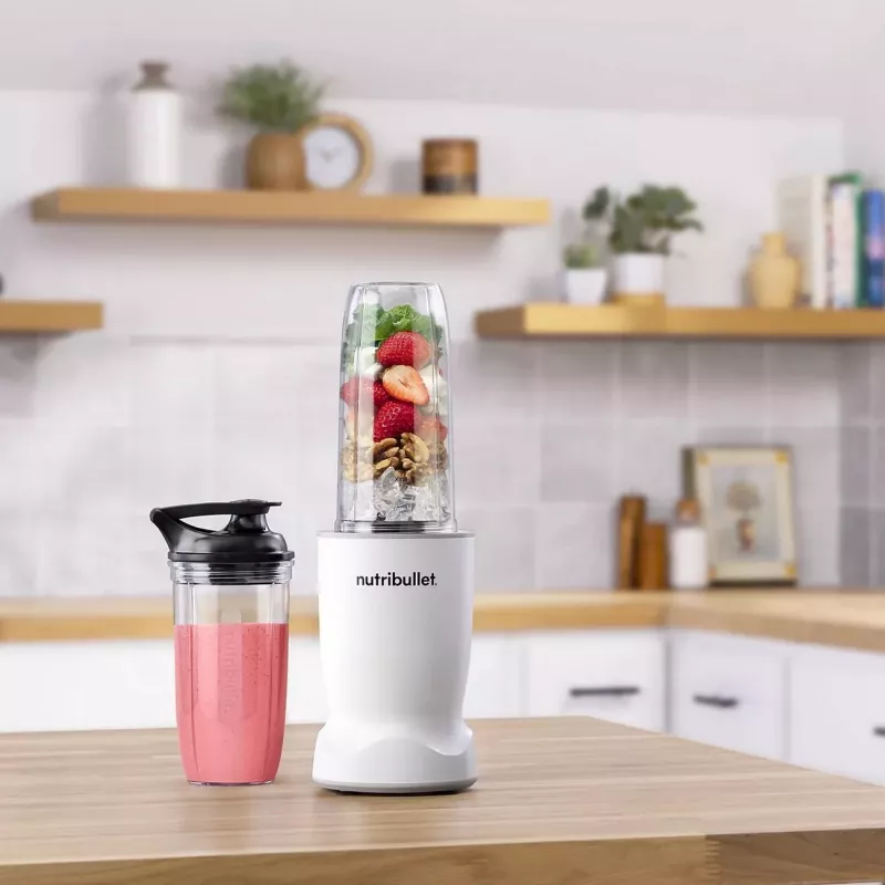 Nutribullet NBT1006MW Turbo Personal Blender 1000W bianco opaco