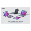 Inateck KB04118 Tastiera per iPad Pro 12.9 (3a-6a gen.) e iPad Air 13, QWERTZ, grigia