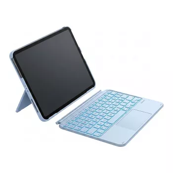 Inateck Keyboard Ace Touch iPad 11/10.9 QWERTZ RGB blu