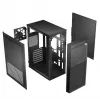 Case per computer mid-tower Logic Concept J23 PRO nero con vetro temperato, USB-C, ventole ARGB