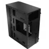 Case per computer mid-tower Logic Concept J23 PRO nero con vetro temperato, USB-C, ventole ARGB