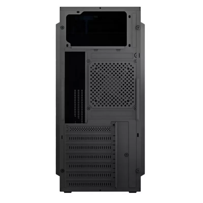 Case per computer mid-tower Logic Concept J23 PRO nero con vetro temperato, USB-C, ventole ARGB