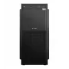 Case per computer mid-tower Logic Concept J23 PRO nero con vetro temperato, USB-C, ventole ARGB