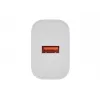 NATEC Ribera Caricabatterie da parete 1x USB-A 18W bianco