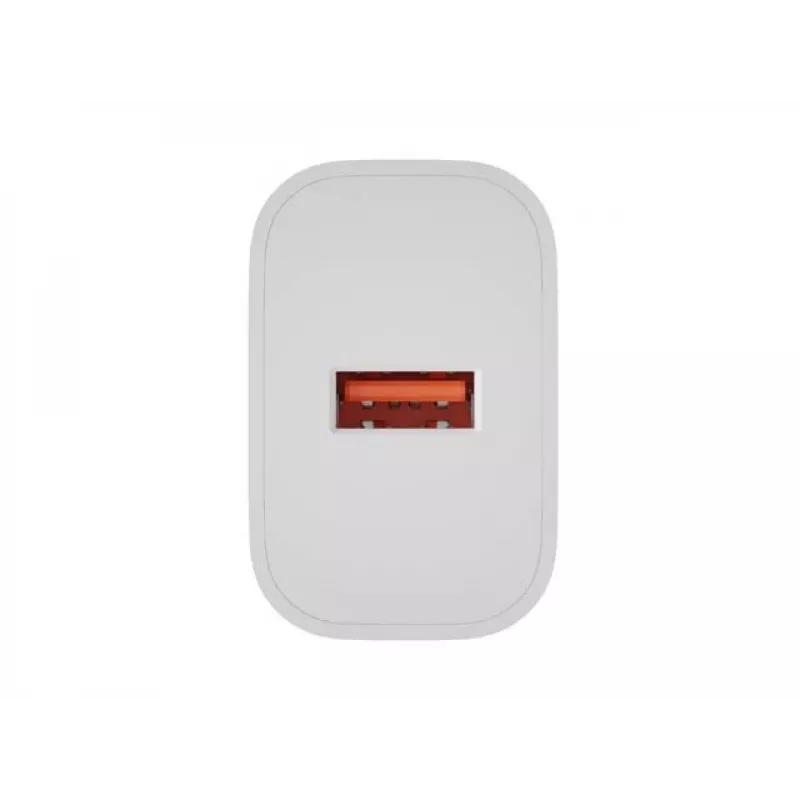 NATEC Ribera Caricabatterie da parete 1x USB-A 18W bianco