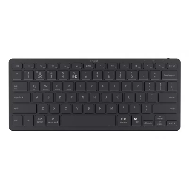 Trust Nado II Tastiera wireless US QWERTY nero