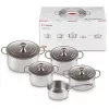 Le Creuset Set pentole 5 pz. - set pentole in acciaio inox a 3 strati