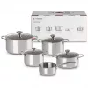 Le Creuset Set pentole 5 pz. - set pentole in acciaio inox a 3 strati