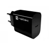 NATEC Ribera Caricabatterie da parete USB-C 20W nero