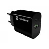 NATEC Ribera Caricabatterie da parete 1x USB-A + 1x USB-C 20W nero